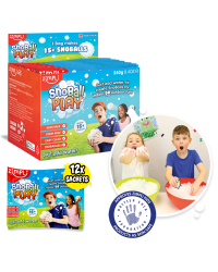 Neve Instantânea - Snoball Play - Pack 12 saquetas Neve Instantânea - Snoball Play - Pack 12 saquetas